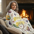 Medically Expensive Mode -  Velveteen Plush Blanket — Cozy Chronic Pain Comfort Throw